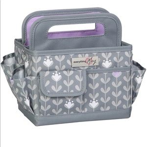 Collapsible desktop tote